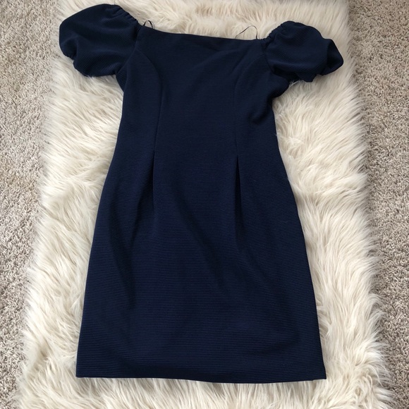 Gorgeous ribbed off the shoulder dress - Picture 7 of 8